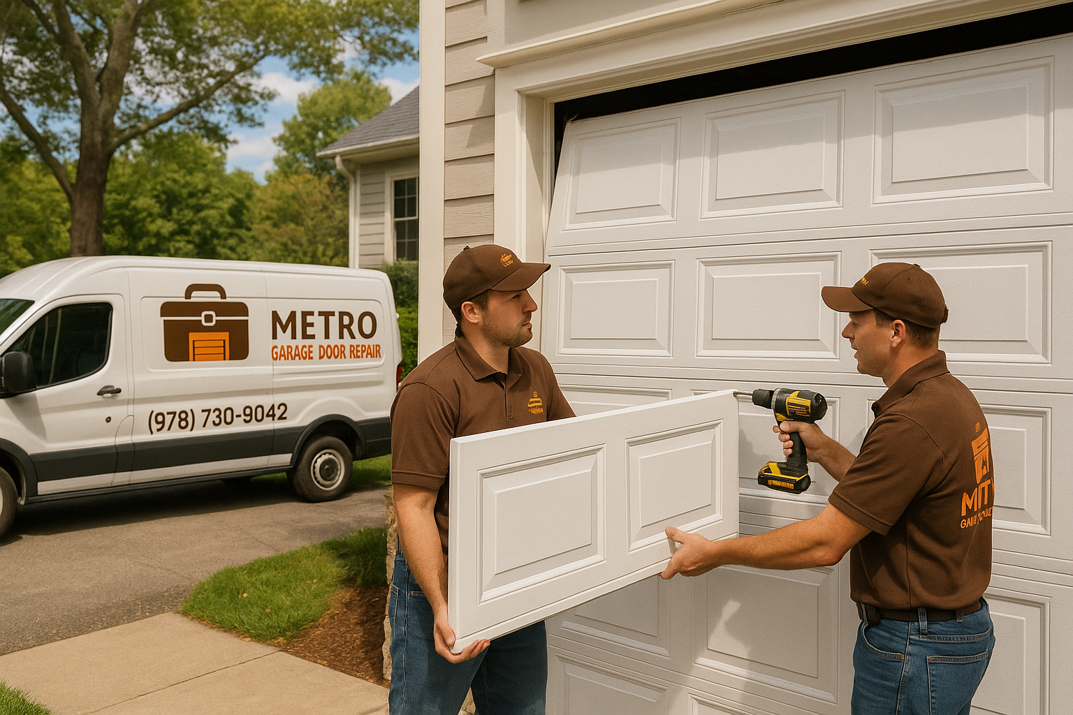 Garage Door Installation in Gardner