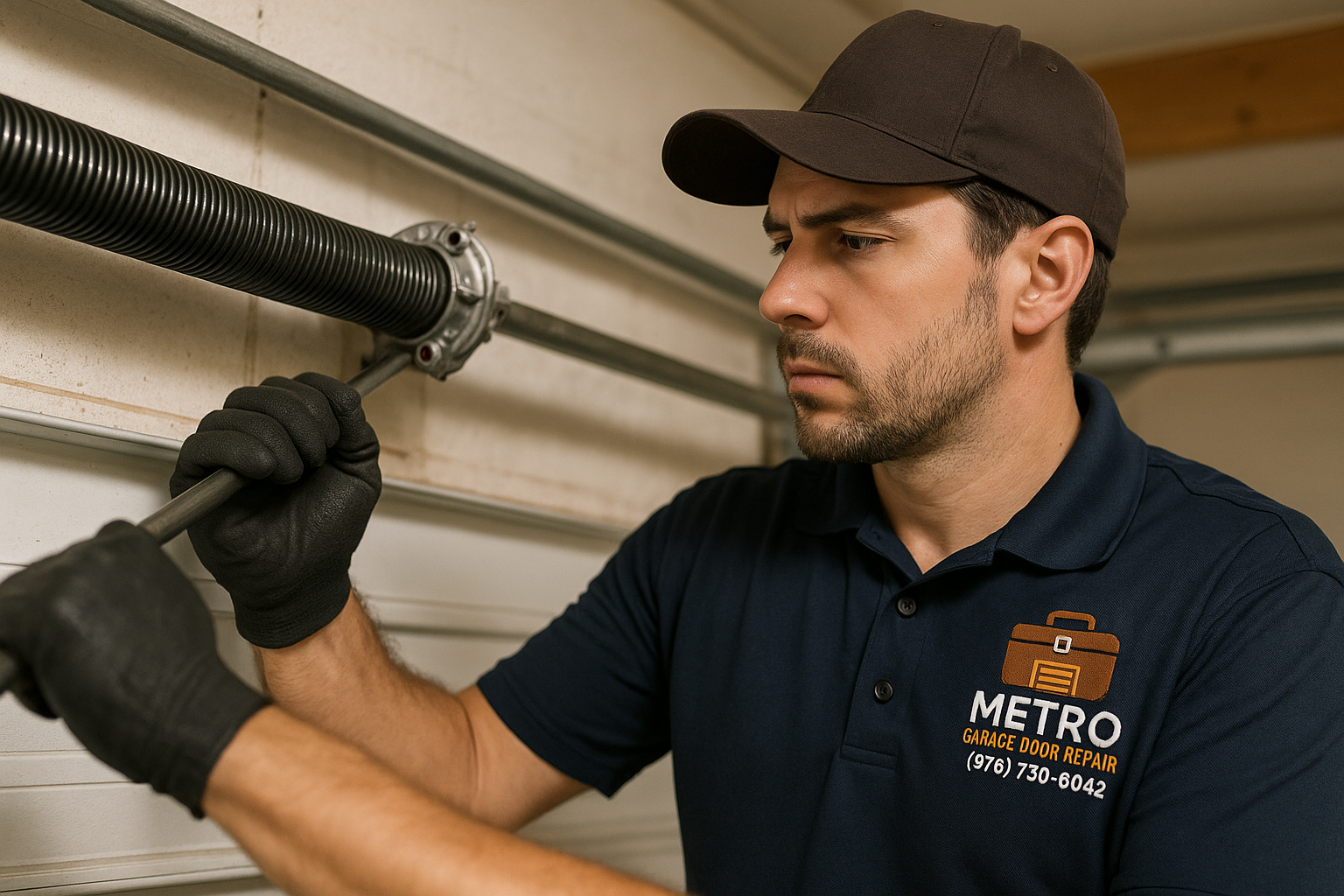 Garage Door Spring Repair in Gardner