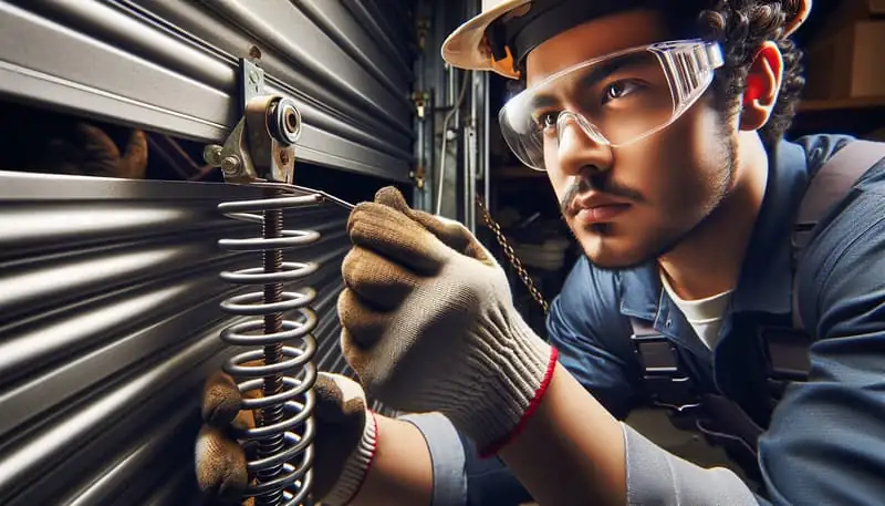 Garage Door Spring Repair — Gardner